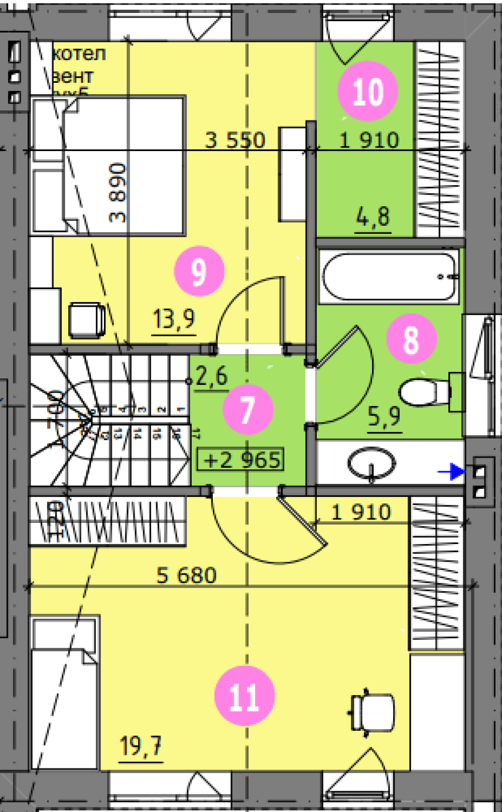 Фото: 2 этаж