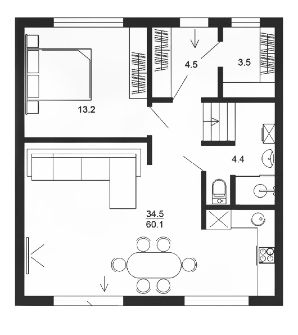Фото: 1 этаж