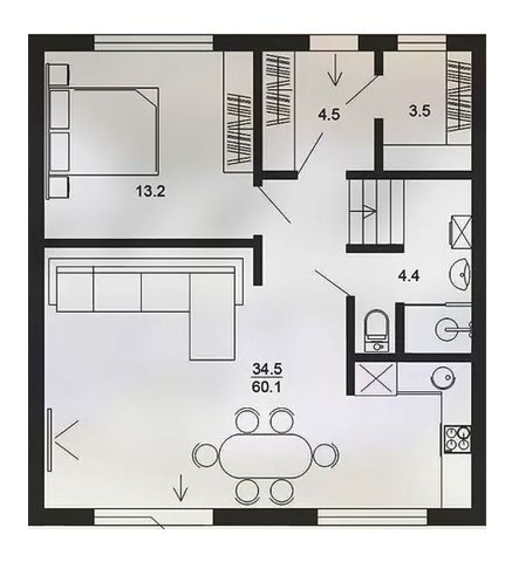 Фото: 1 этаж