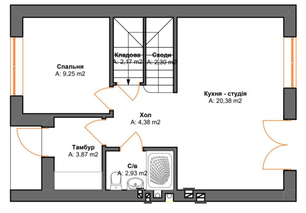 Фото: 1 этаж
