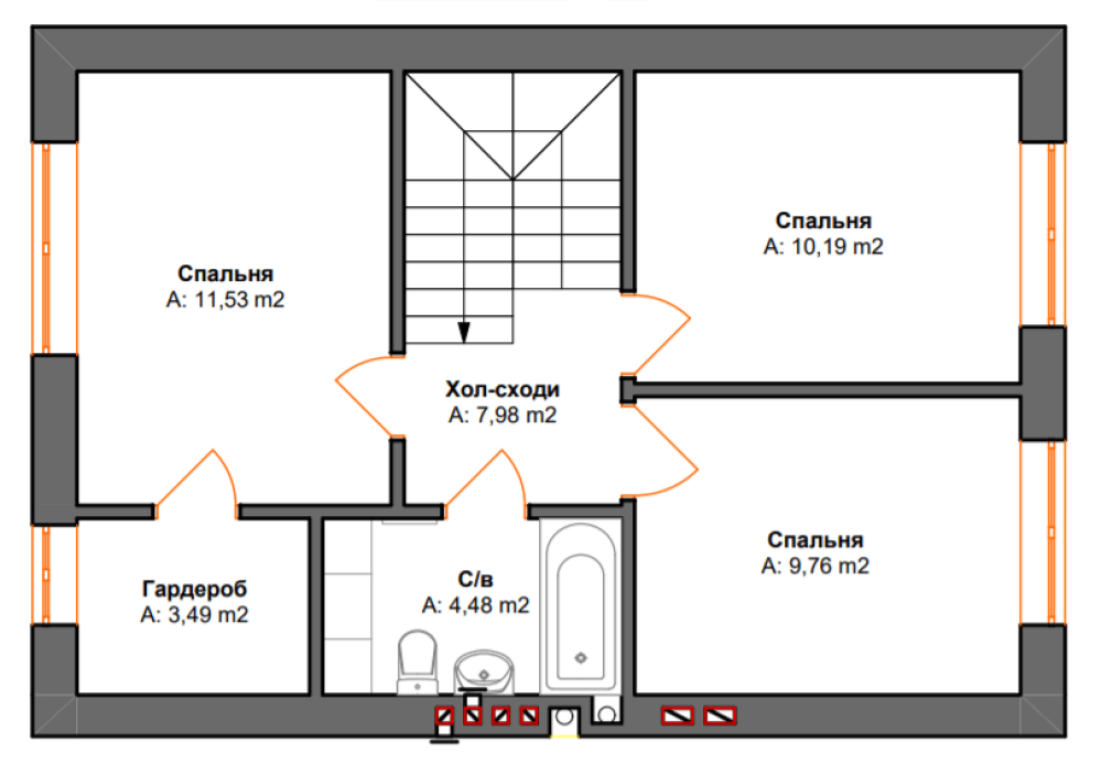 Фото: 2 этаж