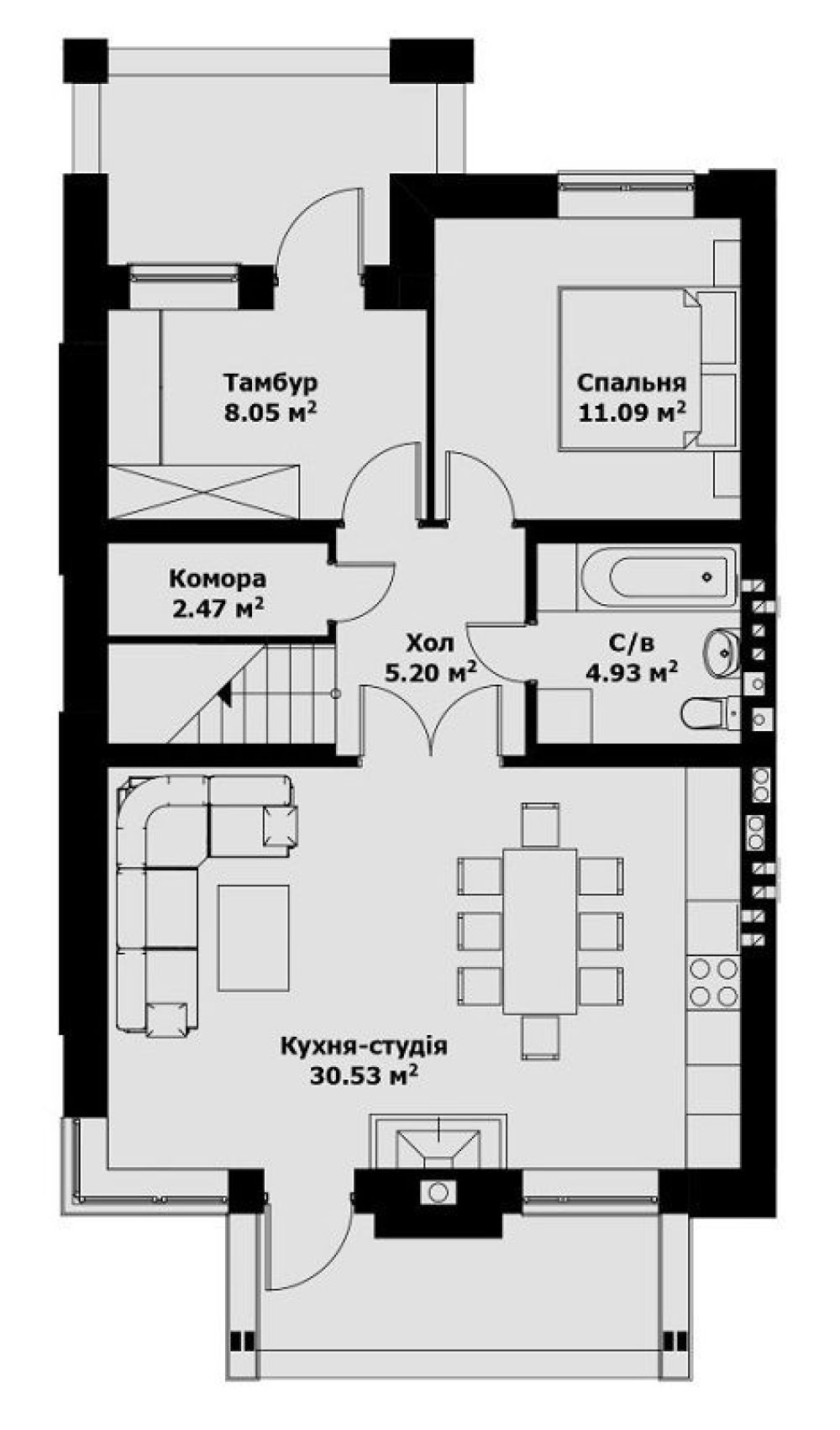 Фото: 1 этаж
