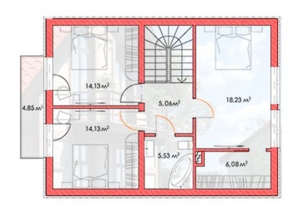 Фото: 2 этаж