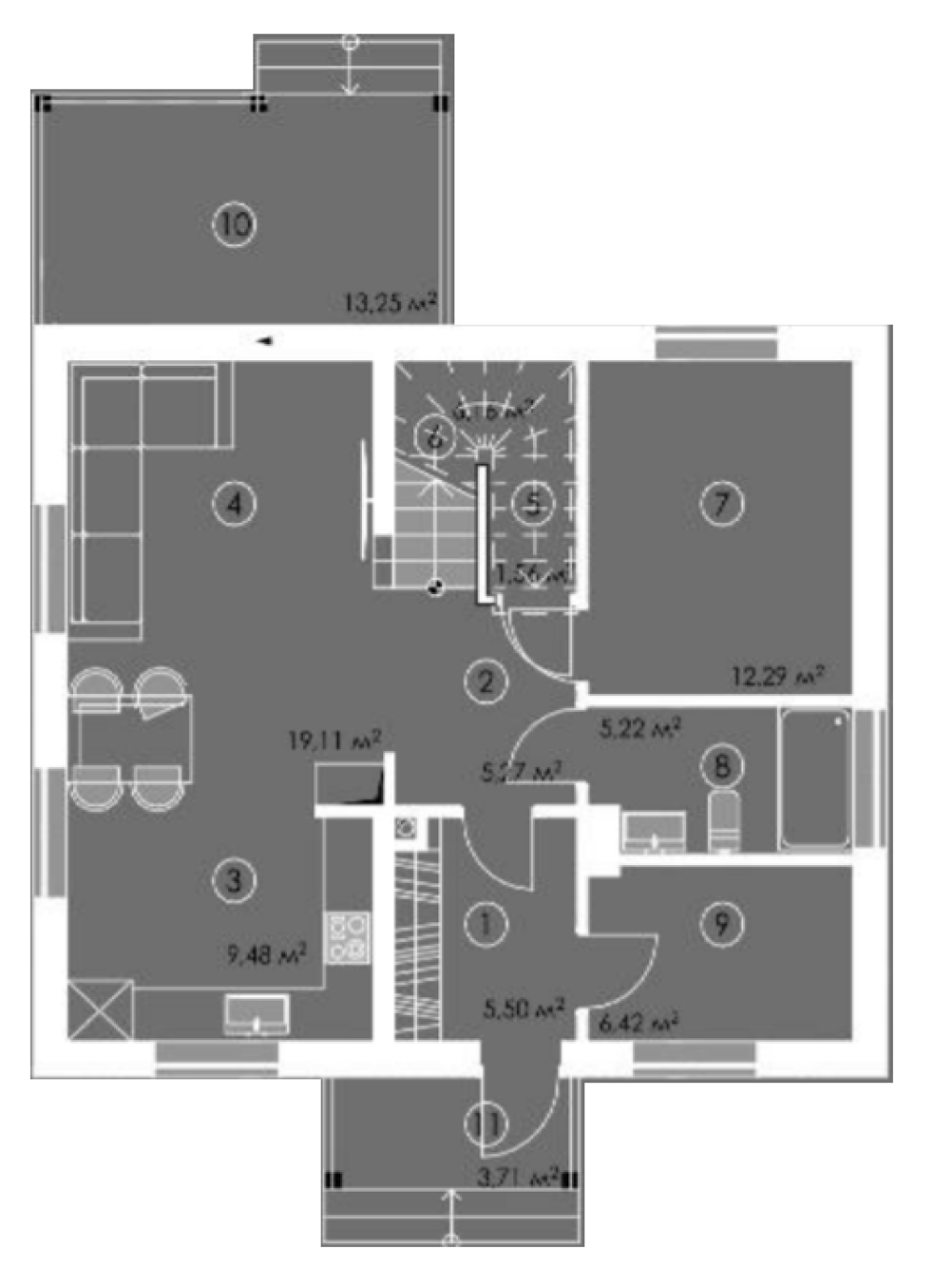 Фото: 1 этаж