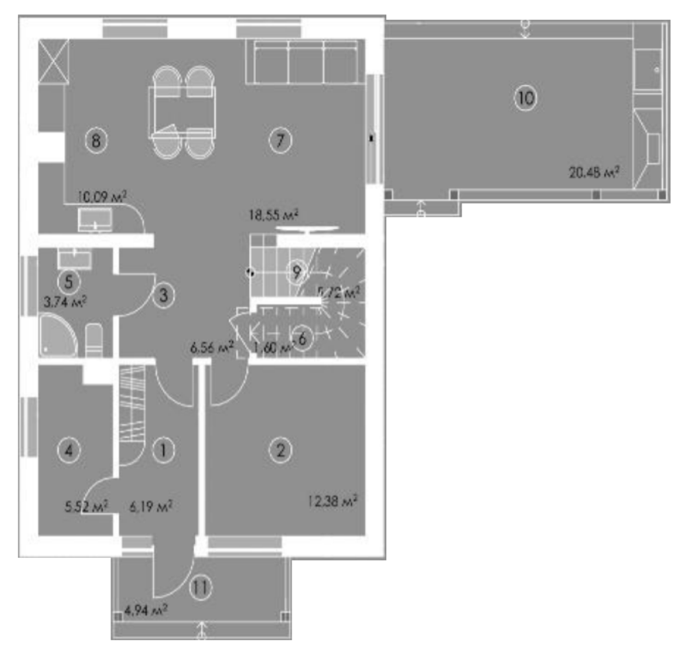 Фото: 1 этаж