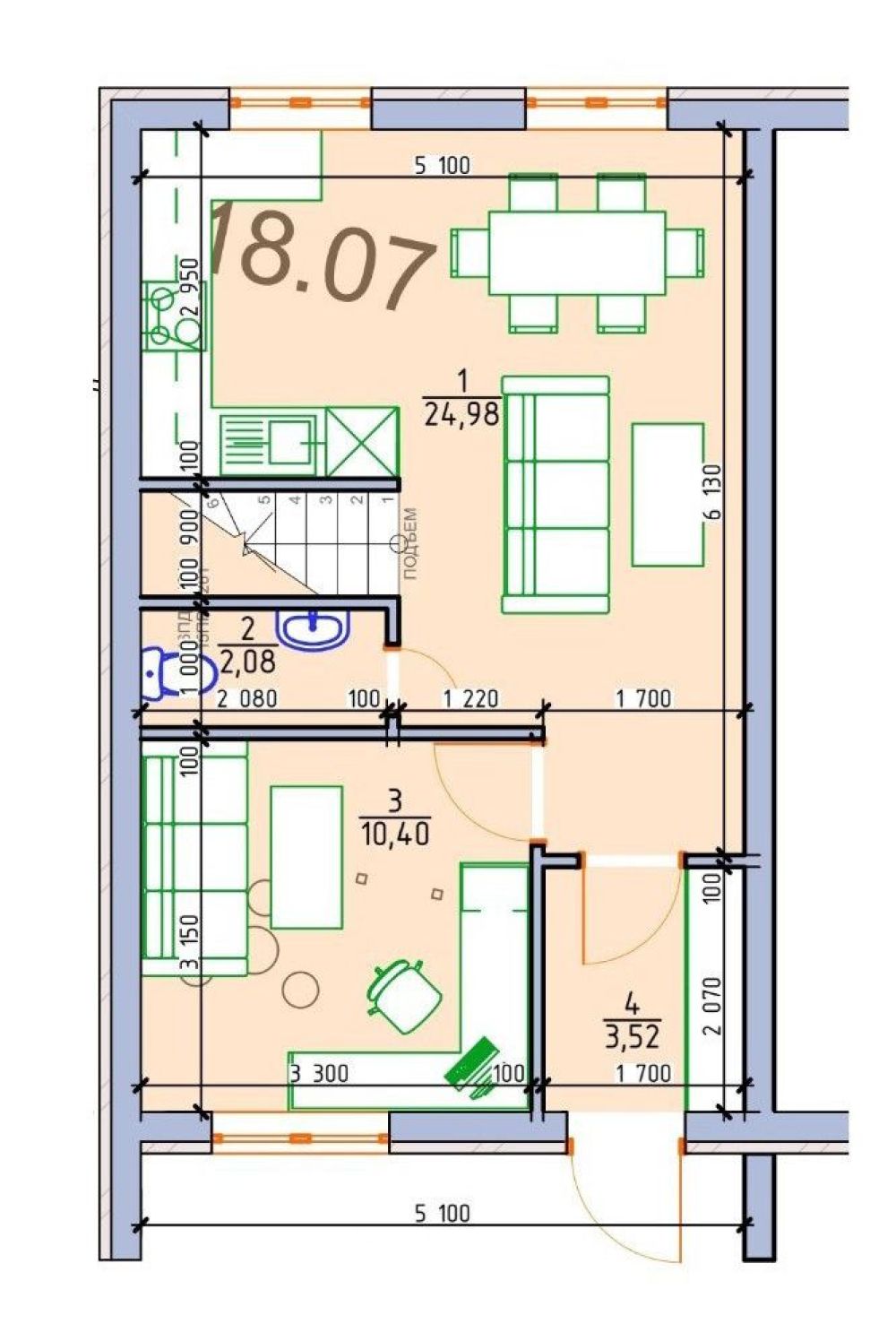 Фото: 1 поверх