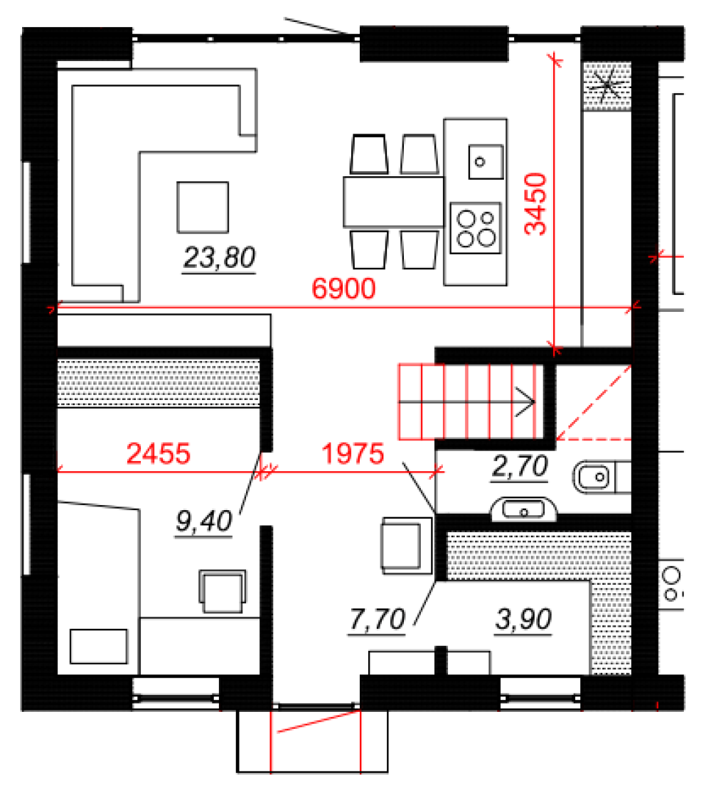Фото: 1 этаж