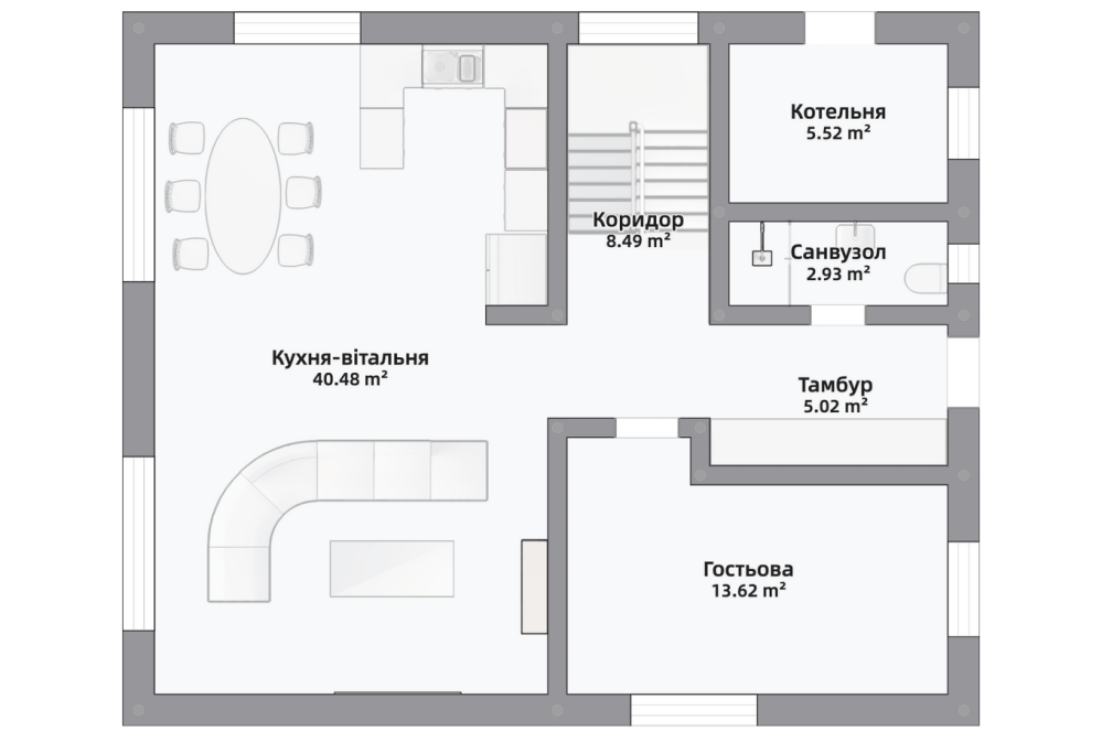 Фото: 1 этаж