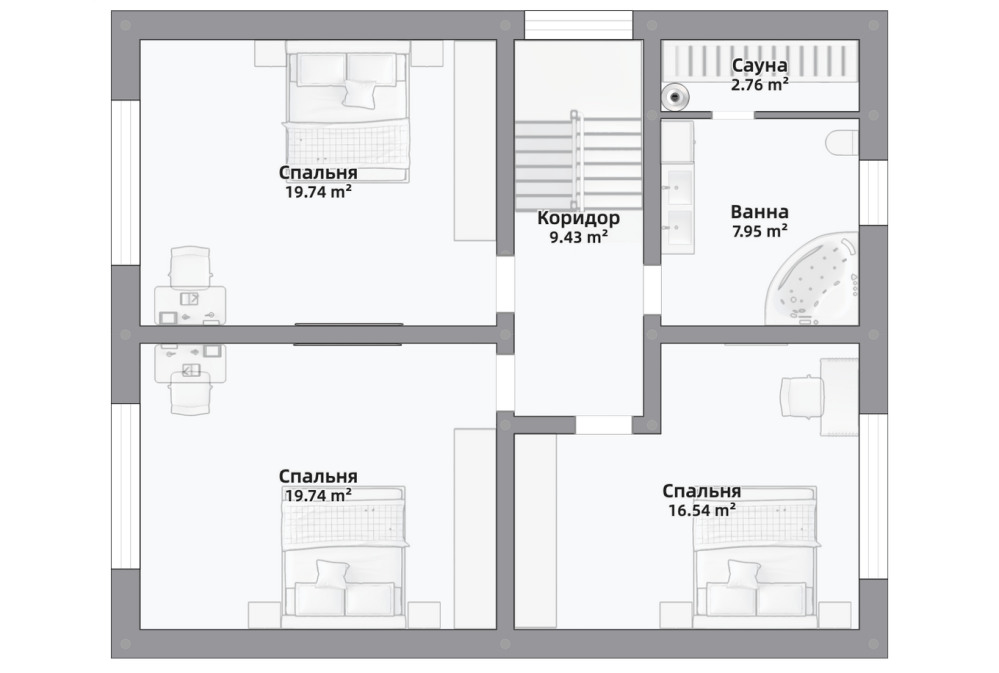Фото: 2 этаж