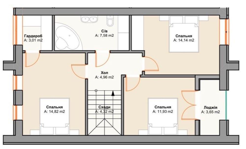 Фото: 2 этаж