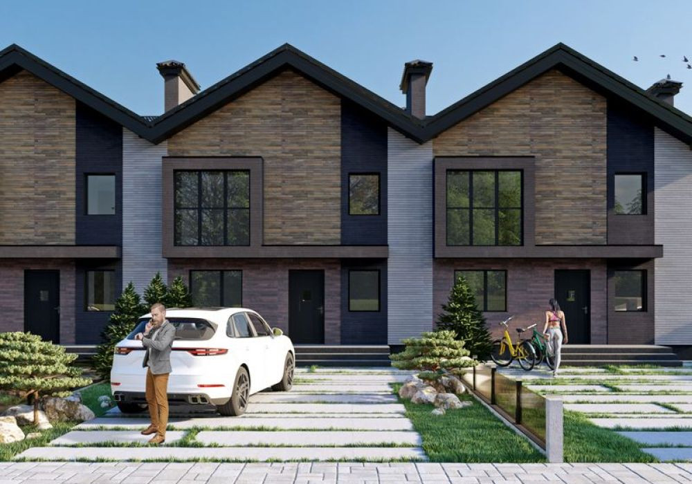 Фото: Grand Chalet таунхауси - Проєкт 1