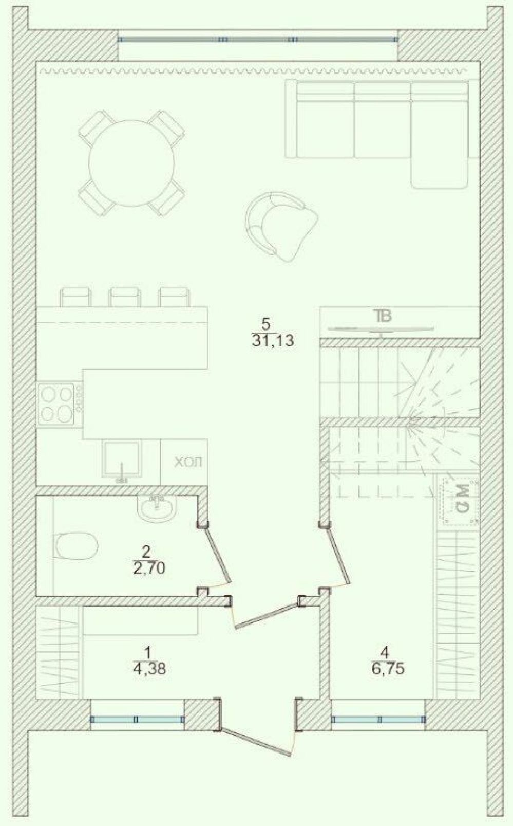 Фото: 1 этаж