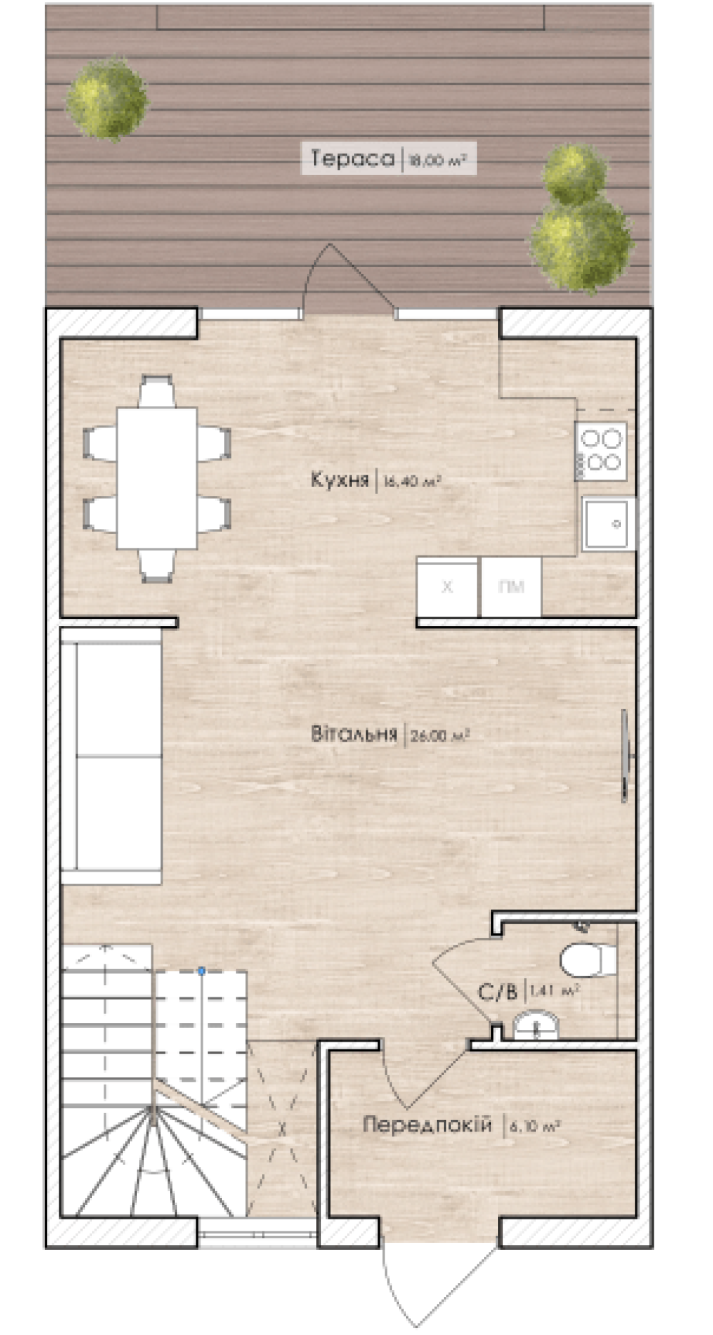 Фото: 1 этаж