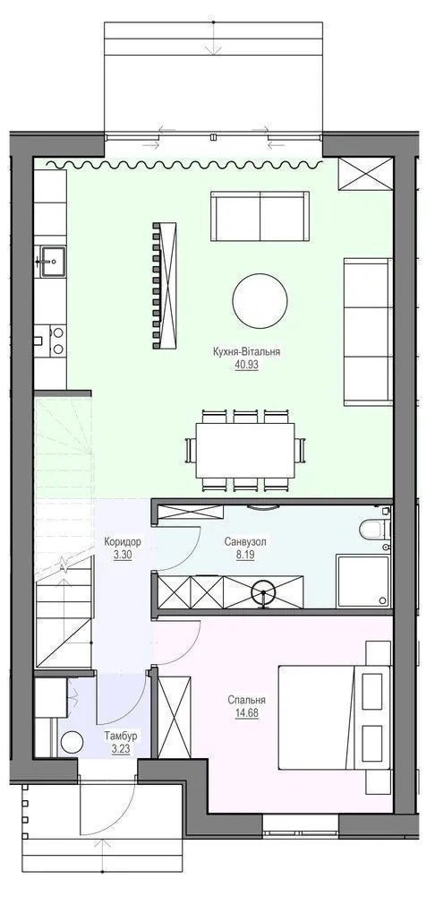 Фото: 1 этаж