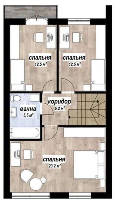 Фото: 2 этаж