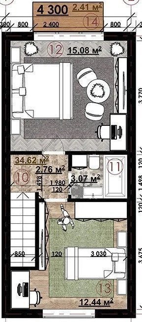 Фото: 2 этаж