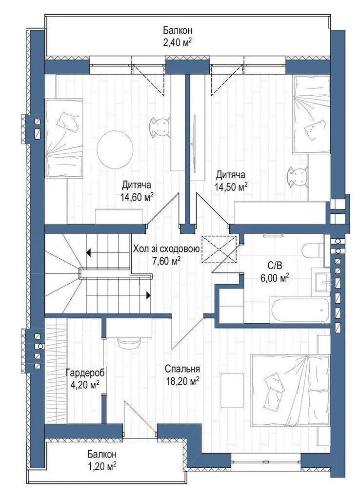 Фото: 2 этаж