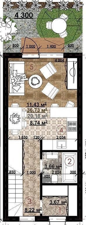 Фото: 1 этаж