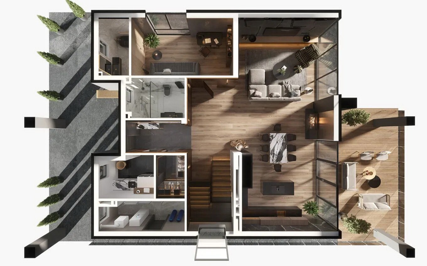 Фото: 1 этаж