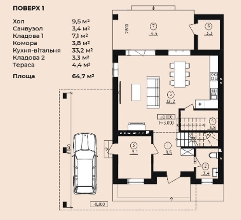 Фото: 1 этаж