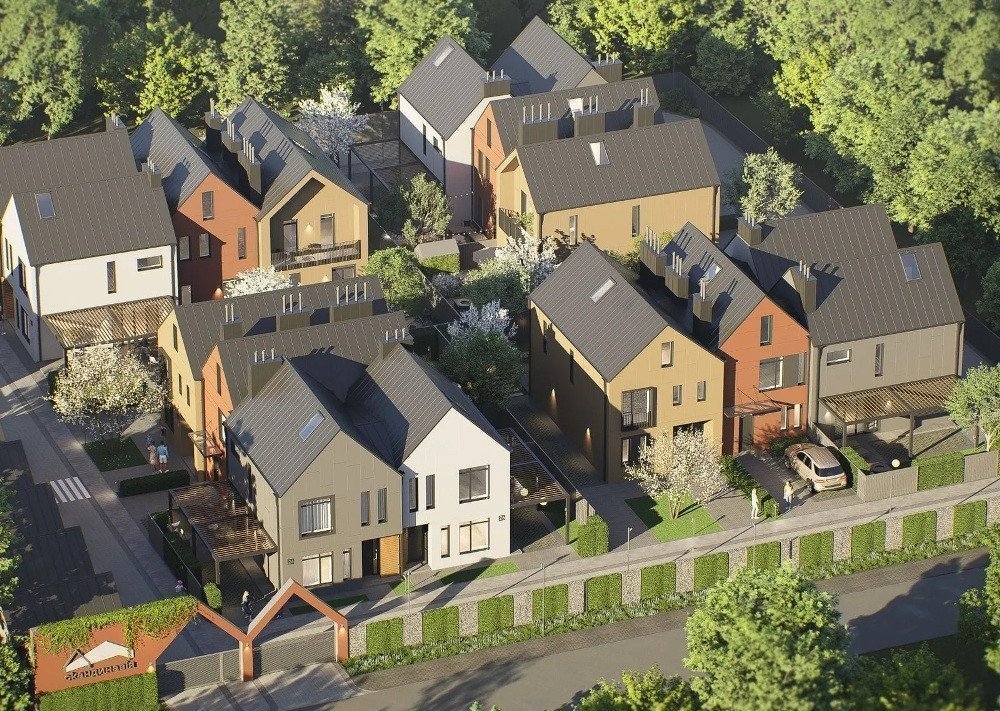 Фото: «Скандинавія» таунхауси