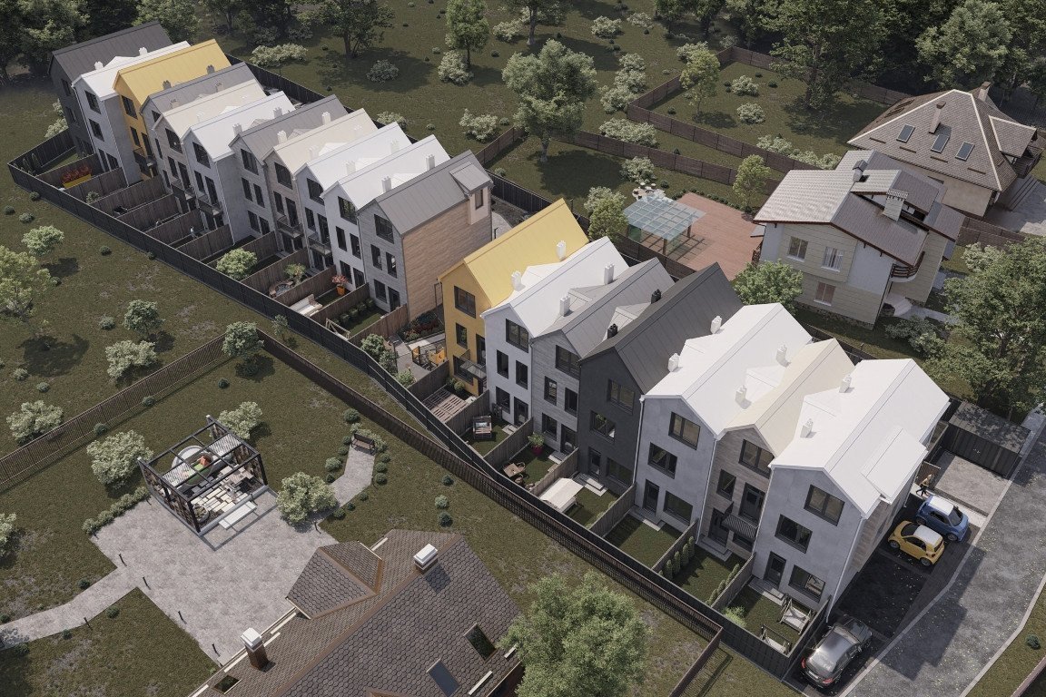 Фото: „New Smart 9“ таунхауси - Дім Г