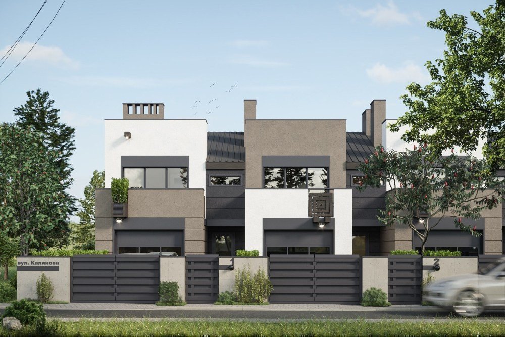 Фото: Таунхаусы Vlasne 1 - Проект 1