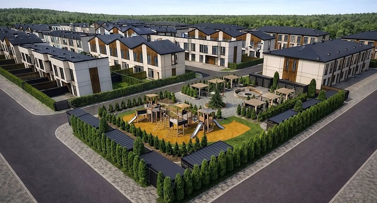 Фото: Таунхаусы Olympic Village Tarasivka - Тип 2