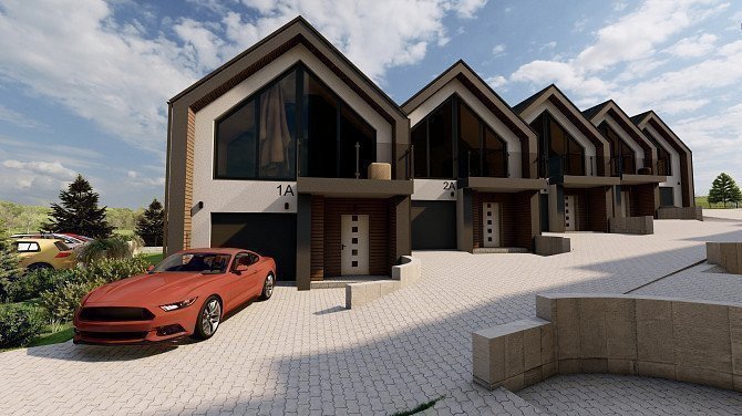 Фото: Таунхауси на Грушевського у Малехові