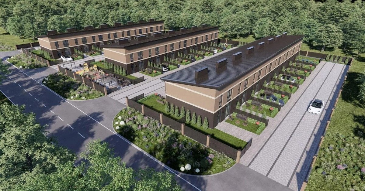 Фото: Таунхауси "Лісовий затишок" - Тип 1